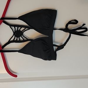 Black bikini top